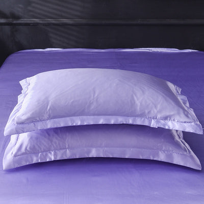 Silk Satin Solid Color Pillowcase