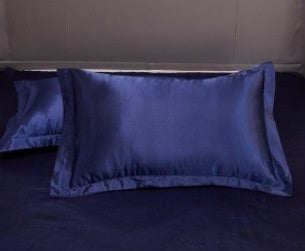 Silk Satin Solid Color Pillowcase