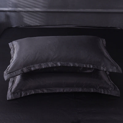 Silk Satin Solid Color Pillowcase