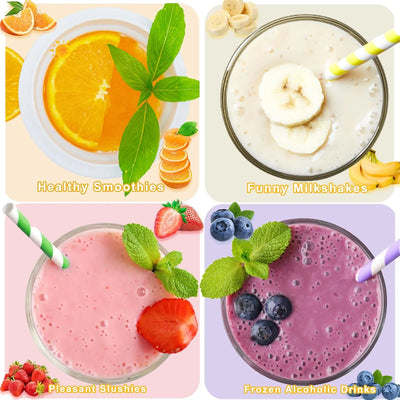 Slushy , Slushie Maker Squeeze, Tik Tok Quick Smoothies Cup, Insta Slushy Maker Cup With And Straws For & Adult