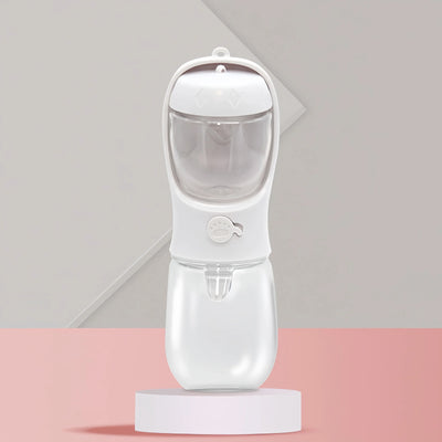 Pet Dog Water Bottle Portable Food Grade Material Dog Cat Travel Pet Water Cup Bottle with Food Dispenser Puppy Water Bottle