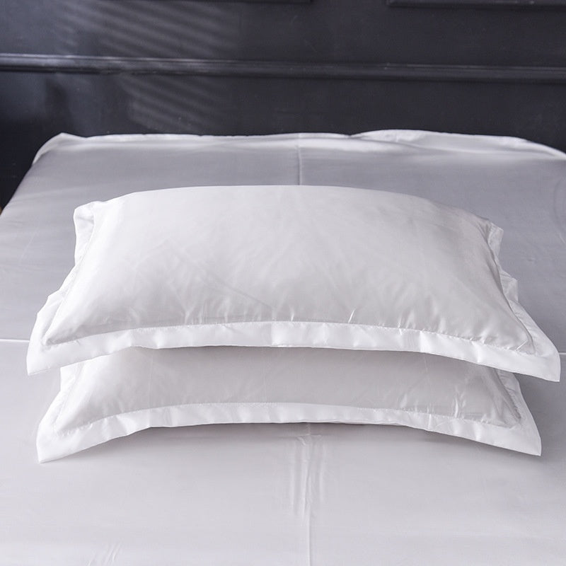 Silk Satin Solid Color Pillowcase