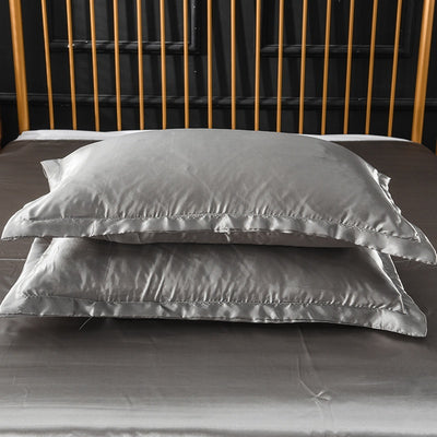 Silk Satin Solid Color Pillowcase