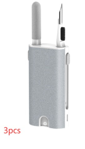 5 In 1 Screen Cleaner Kit Camera Phone Tablet Laptop Screen Cleaning Tools Earphone Cleaning Brush Pen For Office